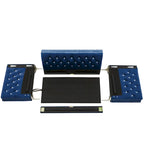 Square Arm Velvet Loveseat with Jeweled buttons and 2 Pillows