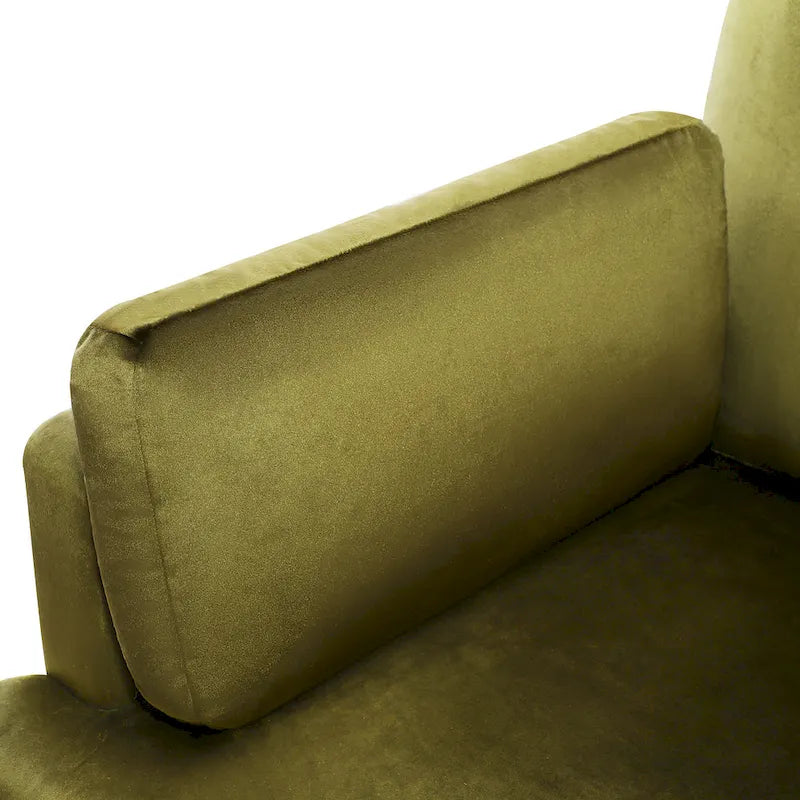 Oversized Accent Chair with Padded Armrests & Plywood Frame – 3 Colors, 220 lb Capacity