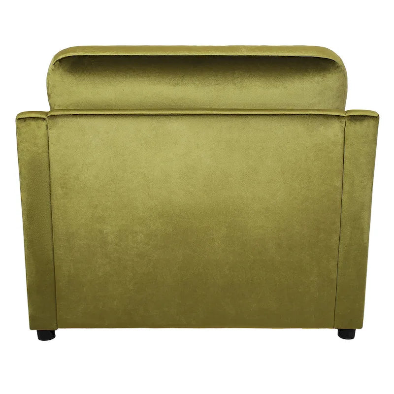 Oversized Accent Chair with Padded Armrests & Plywood Frame – 3 Colors, 220 lb Capacity