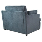 Oversized Accent Chair with Padded Armrests & Plywood Frame – 3 Colors, 220 lb Capacity