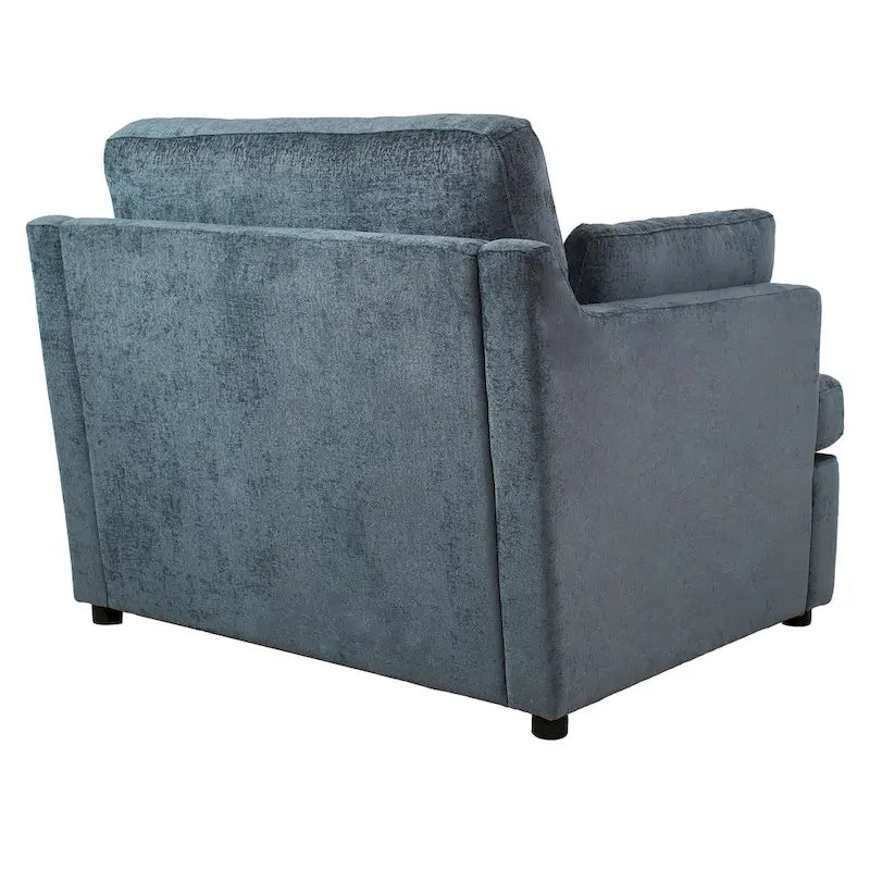 Oversized Accent Chair with Padded Armrests & Plywood Frame – 3 Colors, 220 lb Capacity