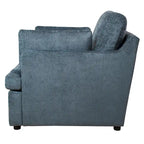 Oversized Accent Chair with Padded Armrests & Plywood Frame – 3 Colors, 220 lb Capacity