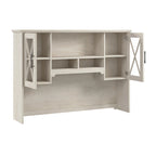 Lennox 60W Farmhouse Hutch for Desk and Buffet Cabinet – Coastal Style, 1-Year Warranty
