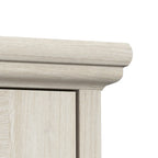 Lennox 60W Farmhouse Hutch for Desk and Buffet Cabinet – Coastal Style, 1-Year Warranty