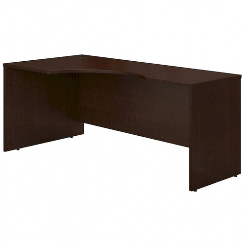 72W Left-Handed L-Shaped Corner Desk – Commercial Grade with Wire Management, 10-Year Warranty