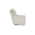 Power Reclining Loveseat with Console, USB Port & Adjustable Headrest – 79W x 42D x 43H