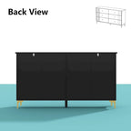 6 Drawer Dresser Modern White Dresser Chest Wood Storage Chest