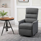 Electric Power Lift Recliner with Massage & Vibration for Elderly – Brown