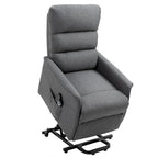 Electric Power Lift Recliner with Massage & Vibration for Elderly – Brown