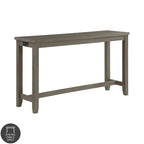 64-Inch Counter Height Table with Built-In USB Port – 3 Finish Options