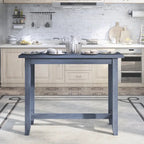 64-Inch Counter Height Table with Built-In USB Port – 3 Finish Options
