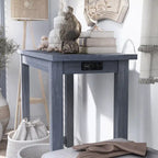 64-Inch Counter Height Table with Built-In USB Port – 3 Finish Options