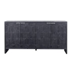Farmhouse Style 4-Door Wooden Sideboard Buffet Cabinet