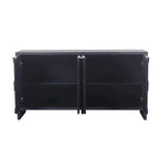 Farmhouse Style 4-Door Wooden Sideboard Buffet Cabinet