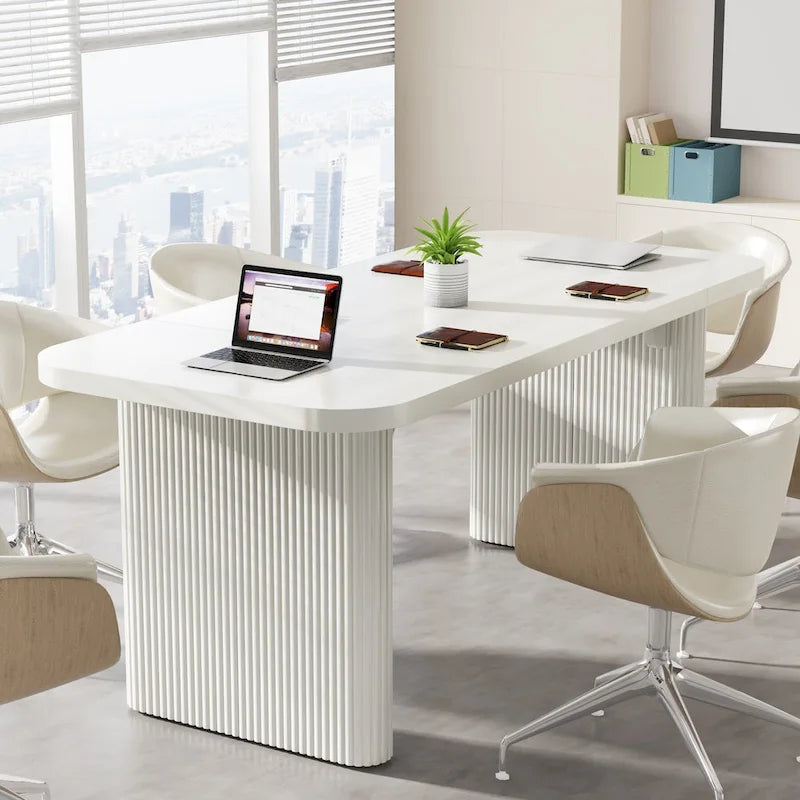 5FT Wood Rectangular Conference Meeting Table Office Executive Desk